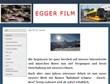 Tablet Screenshot of eggerfilm.ch